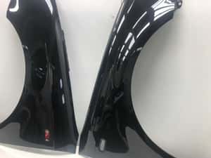 Aripa Fata Dreapta & Stanga Audi A3 8P An 2003-2008 LZ9Y Negru — miniatura 10