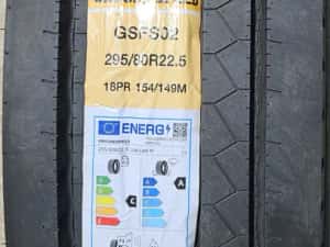 295/80 R22.5, 154M, GROUNDSPEED 3PMSF, Anvelope directie M+S