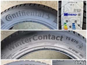 O bucată 205/55 R16 M+S iarnă - una Continental Pirelli — miniatura 2