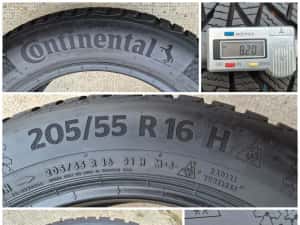 O bucată 205/55 R16 M+S iarnă - una Continental Pirelli — miniatura 6