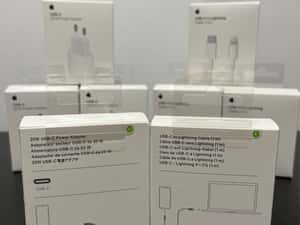 Incarcator rapid Apple 20W USB-C + Cablu Apple USB-C - Lightning (1m) — miniatura 6