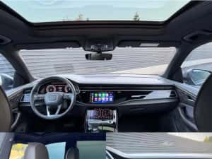 Audi Q8 S-line/Panoramic/ Soft close/Faruri Matrix/ Suspensie pneumatica — miniatura 7