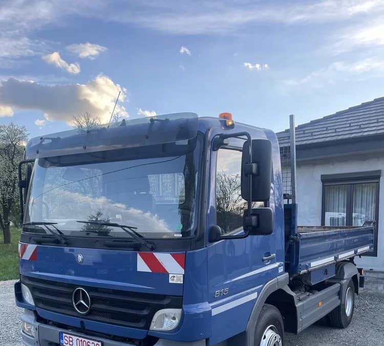 Mercedes Atego  815 basculabil  7.5 t (man, iveco) — fotografie 1 din 10