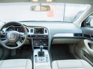 Audi A6-2010-xenon-piele-navi-scaune incalzite-jante -senzori -led — miniatura 10