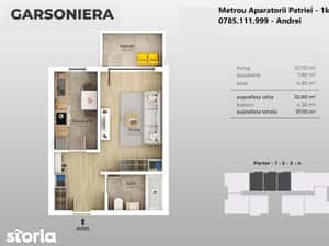 Metrou Aparatorii Patriei studio 49mp — miniatura 4