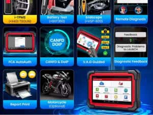 Diagnoza / Tester Auto LAUNCH X431 CRP919X BT ORIGINAL 2 ani update — miniatura 9