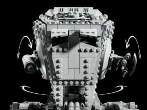 NOU TIP Le go Star Wars Robotul biped AT-ST 75417 — miniatura 8