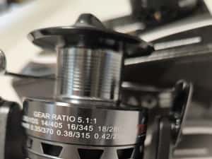 SET 3 Mulinete Wind Blade TB12-60FR, Baitrunner, Tambur metalic 8+1 Ru — miniatura 5