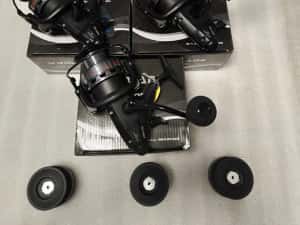 SET 3 Mulinete Wind Blade TB12-60FR, Baitrunner, Tambur metalic 8+1 Ru — miniatura 9