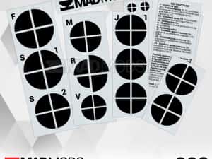 Set Stickere Embleme Negru complet BMW Seria 1 2 3 4 5 6 7 8 X i M — miniatura 2