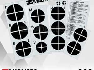 Set Stickere Embleme Negru complet BMW Seria 1 2 3 4 5 6 7 8 X i M — miniatura 10