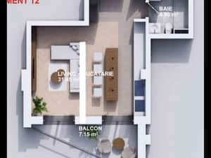 Apartament 2 Camere | Direct dezvoltator (preț fără TVA)