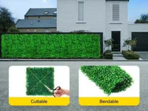 Panou Gard viu Artificial/verde/verdeata/ Perete Decorativ 60x40 cm — miniatura 2