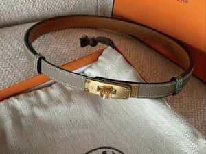 Curea hermes kelly piele naturala — miniatura 7