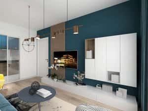 Apartament 3 camere MOBILAT, incalzire pardoseala, parcare gratis, NOU — miniatura 2