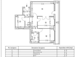 Vanzare apartament 4 camere Militari Gorjului — miniatura 6
