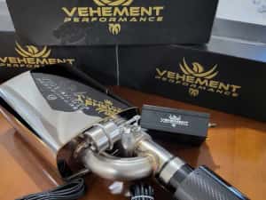 Tobe Active Super Sport Evacuare Inox Vehement BMW Audi VW Clapeta — miniatura 2