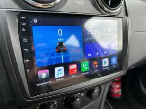 Navigație Android 15 Dacia Logan 2/Sandero 4GB RAM –CarPlay, QLED, DSP — miniatura 3