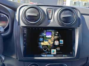 Navigație Android 15 Dacia Logan 2/Sandero 4GB RAM –CarPlay, QLED, DSP — miniatura 7