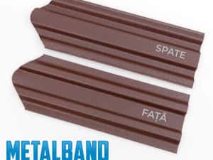 Sipca metalica vopsita mat maro ciocolatiu, caramiziu si gri de 0,45mm — miniatura 7