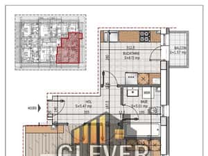Finalizat Apartament 2 Camere decomandat, 0% Comision - metrou Nicolae — miniatura 6