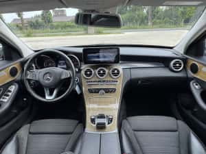 Mercedes C220 Aut/trapa/camera/lane/side asssit/piele/scaune sport/rate/garantie — miniatura 4