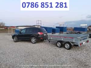 Remorca 750 Kg  Auto Atv Moto Apicola Platforma Transport Marfa Oferta