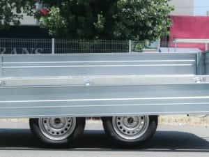 Remorca 750 Kg  Auto Atv Moto Apicola Platforma Transport Marfa Oferta — miniatura 8