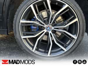 Set 5 Stickere Embleme Logo M jante BMW Seria 1 2 3 4 5 6 7 8 X i — miniatura 7