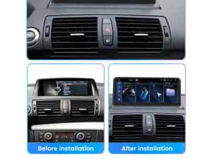 Navigatie Bmw Seria 1 E81 E82 E87 E88 4/8 GB RAM Carplay SIM + CAMERA — miniatura 5