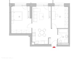 Apartament cu 2 camere + birou Tip 3A — miniatura 3