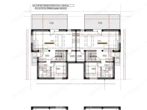 Duplex despartit prin camera tehnica, 4 camere, 3 bai,Mosnita Veche — miniatura 3