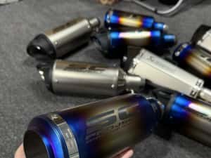 Finale/Tobe (SC Project, Akrapovic) potrivite moto/atv/enduro etc — miniatura 5
