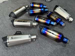 Finale/Tobe (SC Project, Akrapovic) potrivite moto/atv/enduro etc — miniatura 8