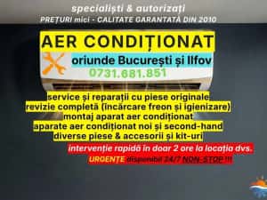 Service AER CONDITIONAT Bucuresti - revizie - freon - curatare — miniatura 9