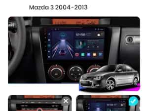 Navigatie Android Mazda 3 Carplay Andorid Auto + Camera Marsarier — miniatura 9