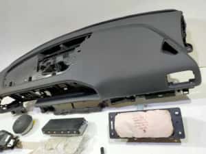 Mercedes Benz GLE w167 2020 - 2022 kit airbag / plansa de bord — miniatura 6