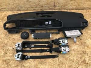 Mercedes Benz GLE w167 2020 - 2022 kit airbag / plansa de bord — miniatura 9