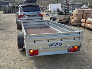 Remorca 750 kg,usoara,Carte RAR,basculabil,ATV — miniatura 4