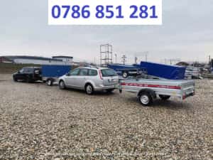 Remorca Auto 750 Kg Dublu Ax Mono Ax Transport Auto Moto Atv  Oferta — miniatura 5