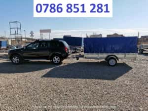 Remorca Auto 750 Kg Dublu Ax Mono Ax Transport Auto Moto Atv  Oferta — miniatura 10