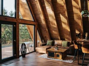 Cabana A frame de inchiriat — miniatura 5