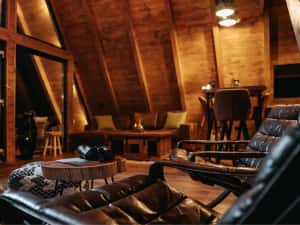 Cabana A frame de inchiriat — miniatura 7