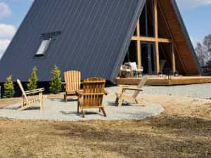 Cabana A frame de inchiriat — miniatura 10