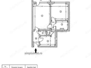 Apartament 2 camere de vanzare Lujerului — miniatura 4