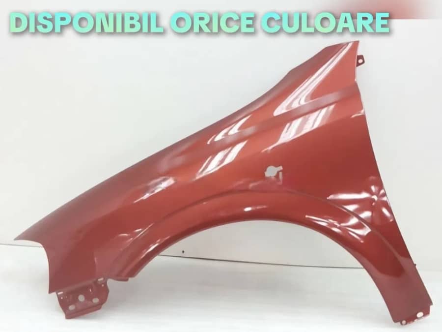 Aripa stanga fata NOUA vopsita rosu - visiniu   Opel Astra G  an 1998 - 2005  DISPONIBIL ORICE CULOARE — fotografie 1 din 4