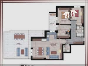 AP. 4CAM. IN BLOC P+3 PREMIUM - TERASA 51MP. PALLADY. COMISION 0%! — miniatura 1