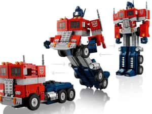 CURAND TIP robot lego creator expert Transformers Optimus Prime 10302 — miniatura 2