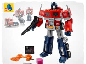 CURAND TIP robot lego creator expert Transformers Optimus Prime 10302 — miniatura 9