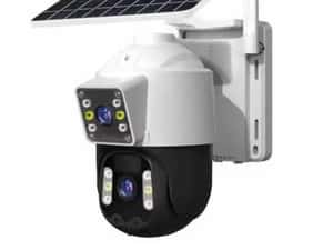 Camera smart IP lentila duala WIFI Camera IR Alarma miscare microfon — miniatura 8
